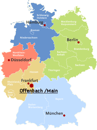 map deutschland